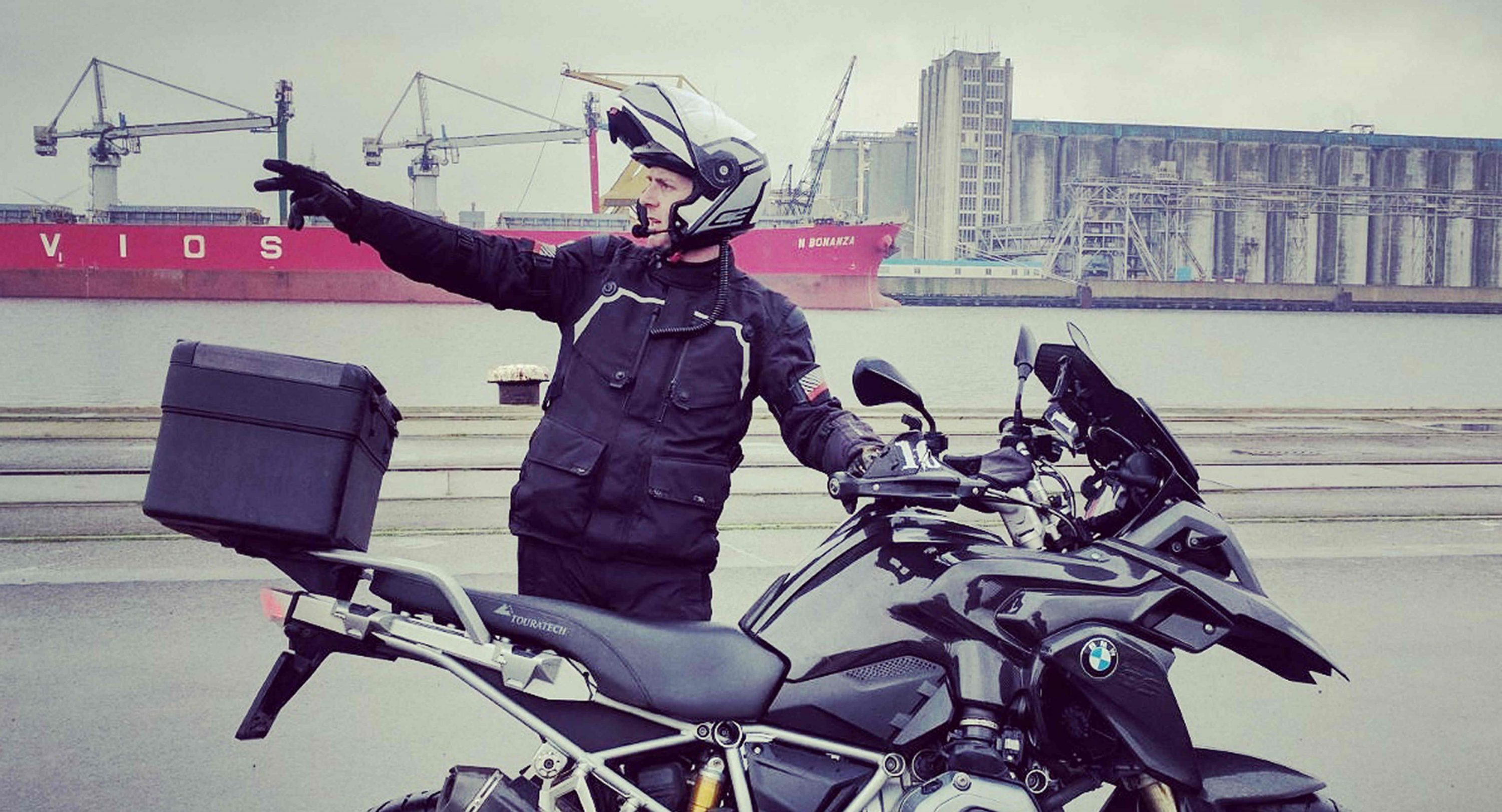 Foto van motorinstructeur Vincent Gaus van motorrijschool De Motortrainer in Amsterdam